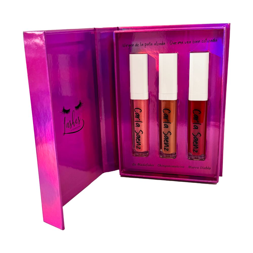 Carla Saenz Lipstick kit